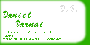 daniel varnai business card